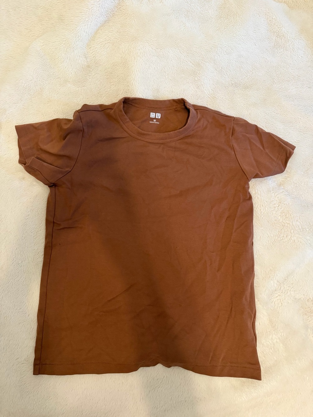 Uniqlo Kids Brown Crew Neck Tee